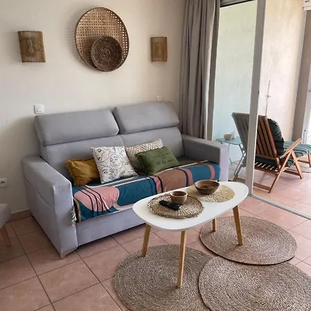 Apartment Beau T2 Vue Mer Dans Standing Avec Piscine Classe 3 Etoiles *