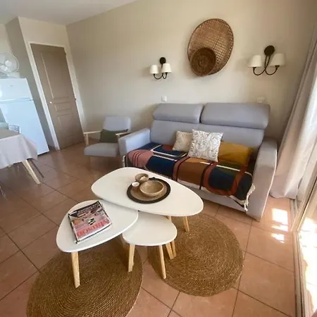 Beau T2 Vue Mer Dans Standing Avec Piscine Classe 3 Etoiles Six-Fours-les-Plages