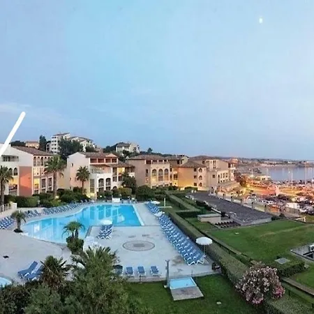 Apartment Beau T2 Vue Mer Dans Standing Avec Piscine Classe 3 Etoiles *